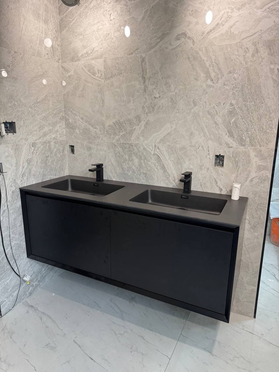 Residential pipe installation